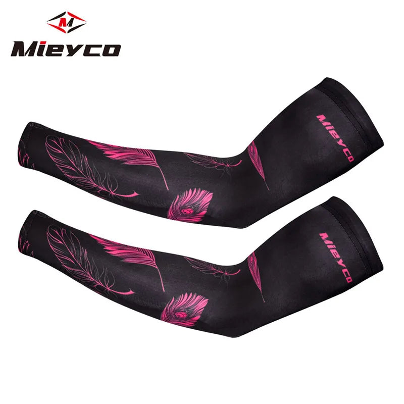 Mieyco Arm Sleeve UV Sun Protection Cycling Sleeves Basketball Running Fishing Outdoor Cuff Sleeves Cycling Arm Warmers