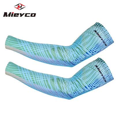 Mieyco Arm Sleeve UV Sun Protection Cycling Sleeves Basketball Running Fishing Outdoor Cuff Sleeves Cycling Arm Warmers